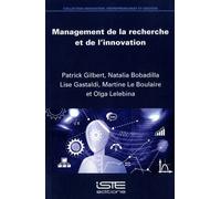 Management De La Recherche Et De L?Innovation