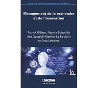 Management De La Recherche Et De L?Innovation