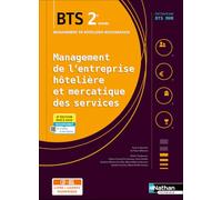 Marie-Noëlle Vouaux – Management hôtelier & mercatique – BTS MHR 2e – Éd. 2025 – Livre + licence