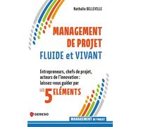 Management de projet fluide et vivant Entrepreneurs, chefs de projet, acteurs de l'innovation : laissez-vous guider par les 5 Éléments - Nathalie Belleville - Gereso Eds - broché - Guide