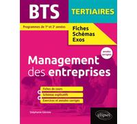 Management des entreprises. BTS tertaires - Stéphanie Génisio - Ellipses - broché - Scolaire / Universitaire