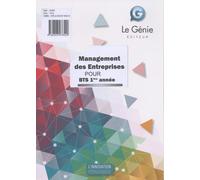 Management Des Entreprises Pour Bts 1ère Année