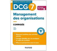 Management Des Organisations Dcg 7 - Corrigés