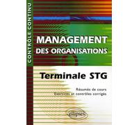 Management des organisations - Terminale STG