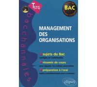 Management Des Organisations Tle Stg - Epreuves Écrites Et Orales