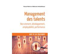 Management des talents 2017 - Pascal Martin - Vuibert - broché - Manuel