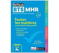 Richard Demoulin – BTS MHR Management Hôtellerie-Restauration, Tout-en-un E5 – Éd. 2025