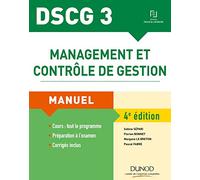 Management et contrôle de gestion DSCG 3: Manuel