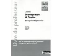 Management & Gestion 2de - 2024 - Livre du Professeur