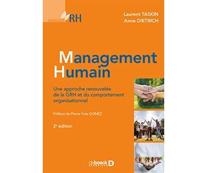 Management humain: Une approche renouvelée de la GRH et du comportement organisationnel