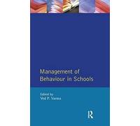 Management Of Behaviour In Schools