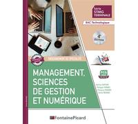 Management, sciences de gestion et numérique terminale stmg - Karline Dufour - Fontaine Picard Eds - broché - Scolaire / Universitaire