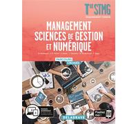 Management, Sciences de gestion et numérique Tle STMG (2020) - Manuel élève - BRIAN PHRAKOUSONH - Delagrave - broché - Scolaire / Universitaire