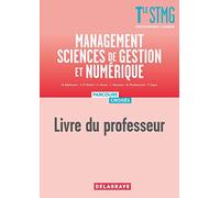 Management, Sciences de gestion et numérique Tle STMG (2020) - Manuel - Livre du professeur