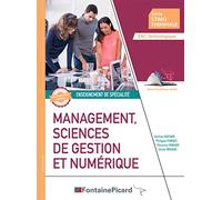 Management, sciences de gestion et numérique Tle STMG Bac technologique