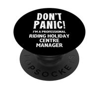 Manager de Centre de Vacances d'équitation PopSockets PopGrip Adhésif