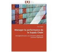 Manager La Performance De La Supply Chain