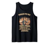 Manager Pro Max Funny Boss Humour Graphic Débardeur