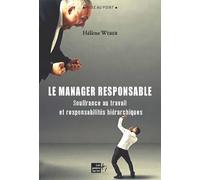 Manager responsable le sou - Hélène Weber - Points Sur Les I Eds Les - relié - Etude