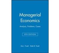 Managerial Economics by Lila J. Truett Paperback Book Truett, Lila J., Truett, Dale B., Lila, Truett J. (Auteur)
