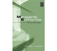 Managerial Economics by Thomas J. Webster Hardcover Book
