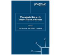 Managerial Issues In International