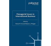Managerial Issues In International