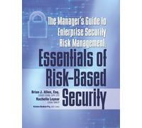 Manager's Guide To Enterprise Security Risk Management