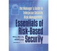 Managers Guide to Enterprise Security Risk Management Essentials of RiskBased Security - Brian Allen - Rothstein Associates Inc. - Livre en Anglais Brian AllenBrian Allen (Auteur)