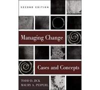 Managing Change: Text And Cases