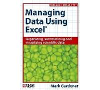 Managing Data Using Excel