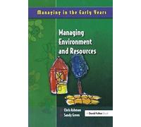 Managing Environment And Resources