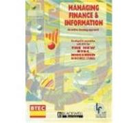 Managing Finance and Information, Open Learning Foundation A. R. Jennings (Auteur)