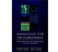 Managing for the Environment by Paul S. Weiland O'Leary, Rosemany, Fiorino, Daniel J., Weiland, Paul S. (Auteur)