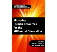 Managing Human Resources For The Millennial Generation (Hc)