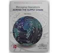 Janet L. Hartley – Managing Operations Across The Supply Chain ISE
