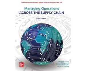Managing Operations Across The Supply Chain ISE by Janet L. Hartley Janet L. Hartley (Auteur)