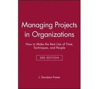 Managing Projects in Organizations by Frame Paperback Book Frame, Frame, J. Davidson (Auteur)