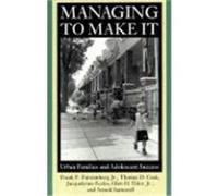 Managing to Make It Arnold Sameroff, Glen H. Elder, Jacquelynne Eccles, Thomas D. Cook (Auteur)