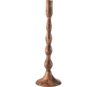 Manahee Design | Bougeoir Sha en acier inoxydable bronze moyen | 33x10.5x10.5 cm