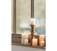 Manahee Design | Bougie Cylindrique Blanche Cire | 15x7x7 cm