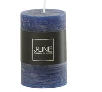 Manahee Design | Bougie Cylindrique Cire Bleue Foncée Small 7,5 cm x 5 cm x 5 cm
