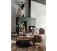 Manahee Design | Bougie cylindrique XXL150u cire grise | 20x10x10 cm