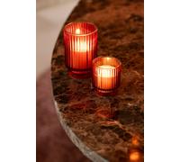 Manahee Design | Bougie parfumée en cire rouge Olive&Frank Incense Large | 13 cm x 8,5 cm x 8,5 cm | 0,69 kg