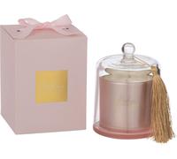 Manahee Design | Bougie Parfumée Rose en Cire 15,5 cm | 45h | Floral Saphir Ambre Thé
