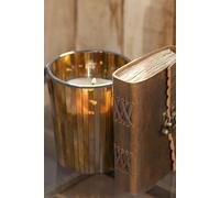 Manahee Design | Bougie parfumée Zesty Sunburst jaune cire 11,5x12x12 cm | 1,01 kg