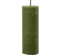 Manahee Design | Bougie pilier paraffine verte extra large | 28 cm x 10 cm x 10 cm | 1,91 kg