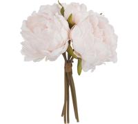 Manahee Design | Bouquet de pivoines en plastique rose clair 24 cm | 18 x 18 cm