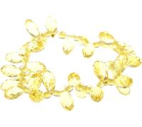 Manahee Design | Bracelet Élastique Goutte 6x12mm | Jaune | 4 cm x 18 cm x 11 cm