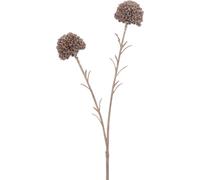 Manahee Design | Branche Fleur Marigold x2 Plastique Rose pailleté | Plastique | 46 x 2 x 7 cm